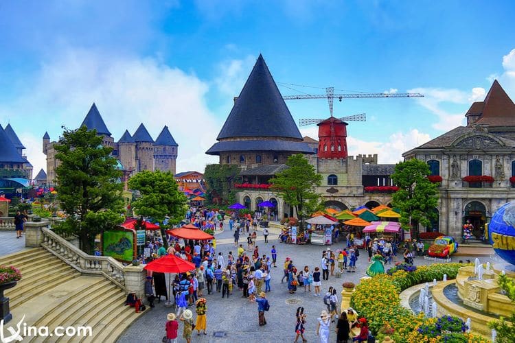 ba na hills in summer in da nang photo vietnam photos - ba na hills in summer