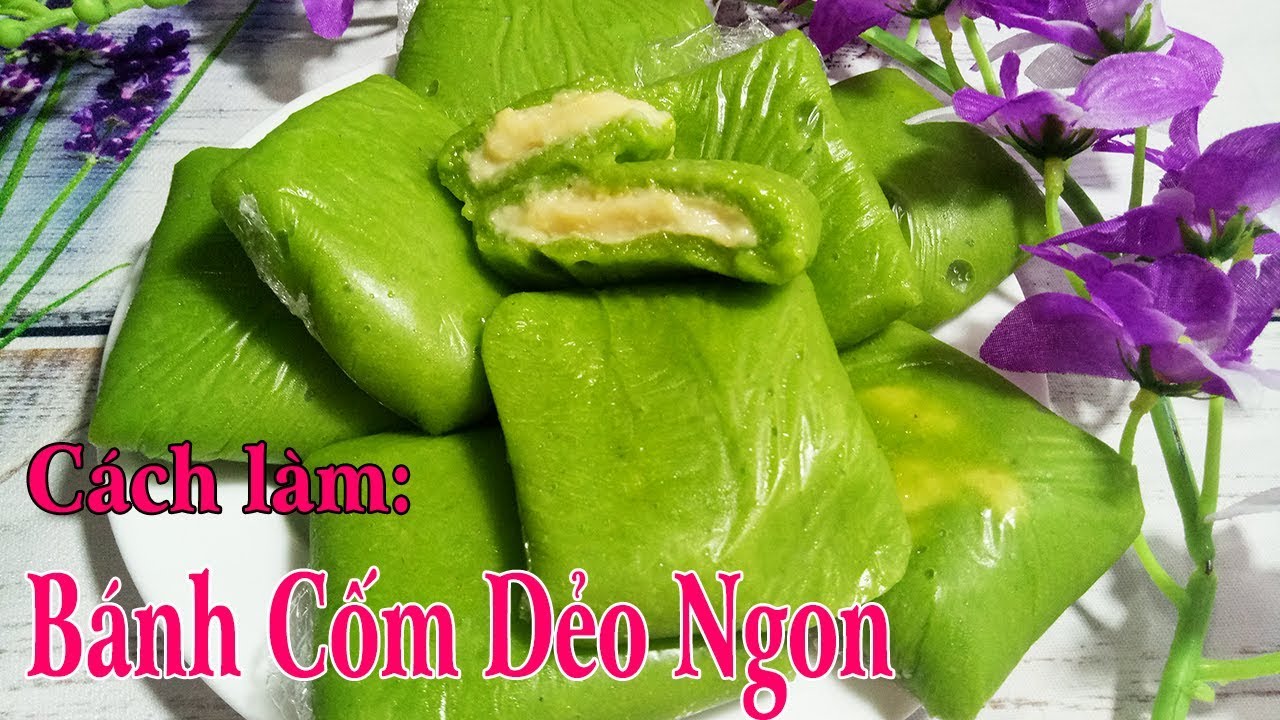 Delicious Vietnamese Green Sticky Rice Cake – A Unique Specialty Of The Hanoi Capital