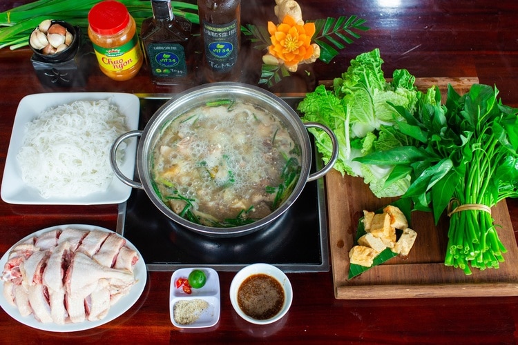 duck and fermented tofu can tho cuisine in vietnam