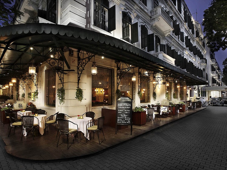 vietnam photos - french restaurants in hanoi