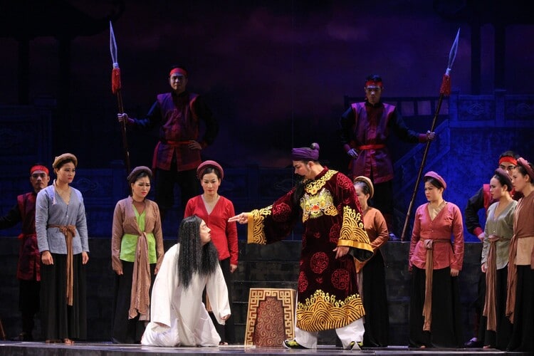 hanoi cheo theatre – the place of traditional folk art in hanoi vietnam photos - hanoi cheo theatre