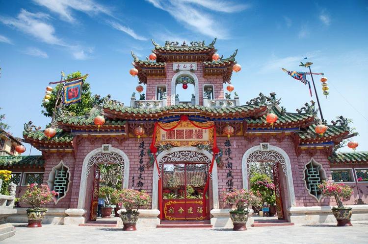 phuc kien assembly hall vietnam photos - chinese assembly halls in hoi an