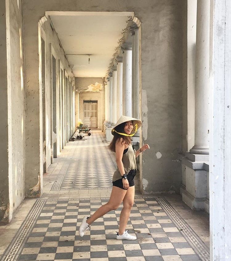 take photos ho chi minh city museum in vietnam