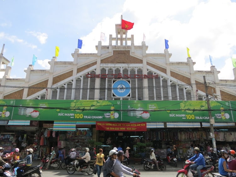 tan dinh market vietnam photos - markets in ho chi minh