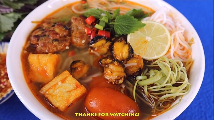 delicious snail rice noodle soup recipe