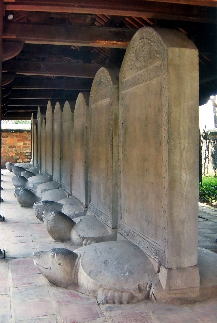 temple of literature in hanoi vietnam photos - temple of literature