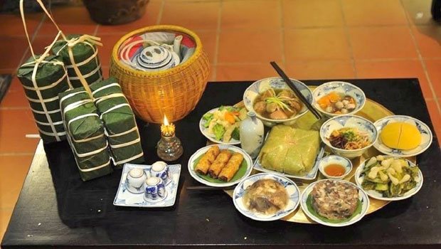 Vietnamese new year food