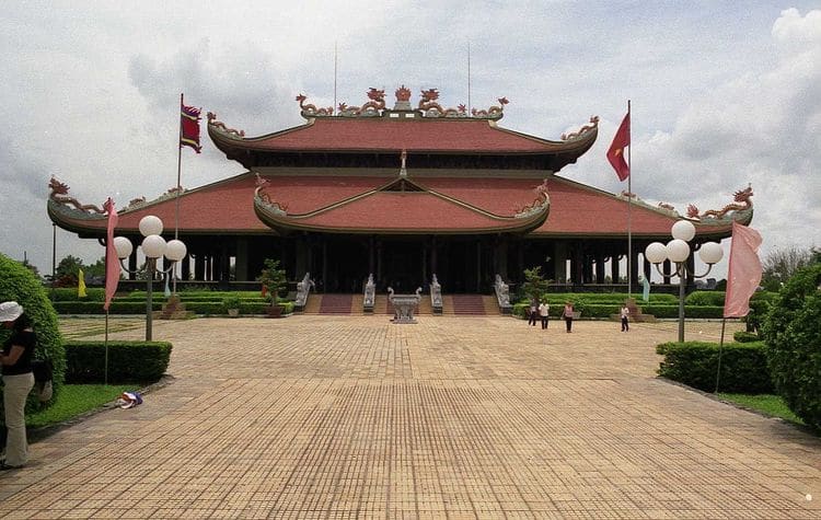 the temple in ben duoc vietnam photos - cu chi tunnels