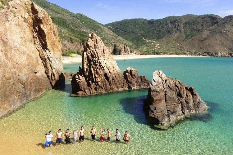 what are the special in ky co beach quy nhon viet nam ky co beach quy nhon