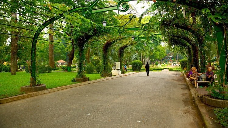 where is tao dan park vietnam photos - tao dan park